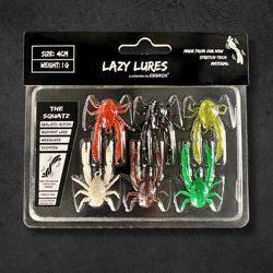 Lazy Lures The Squatz Mixed Pack
